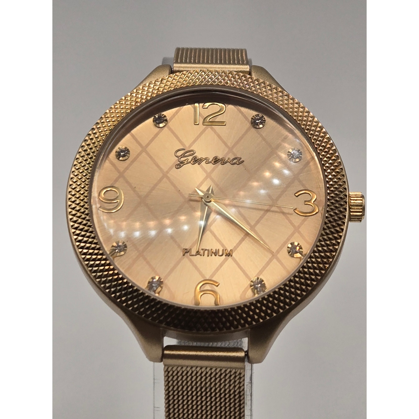 Geneva Platinum Brand Watch